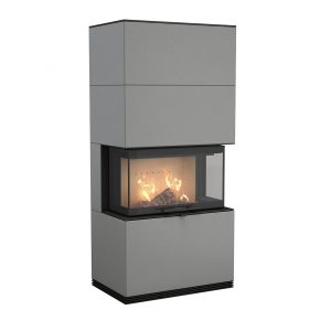 Contura i51AN med omramning i Arstone Naturell