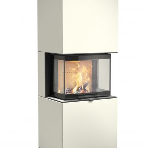 Contura i61A med omramning i Artstone