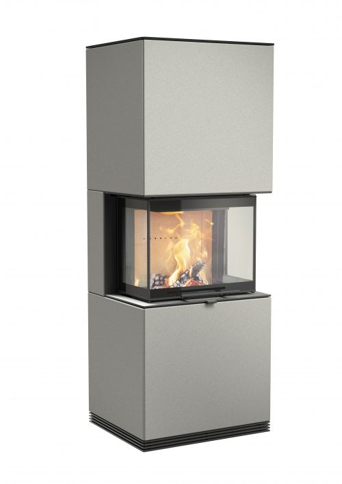 Contura i61AN med omramning i Artstone Naturell