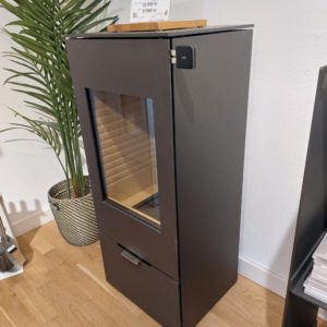 RAIS Nexo 100 Svart Stållucka med svart handtag DEMO EX