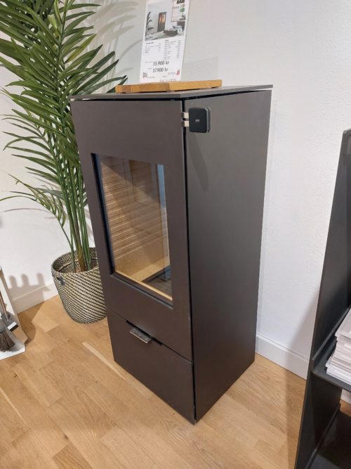 RAIS Nexo 100 Svart Stållucka med svart handtag DEMO EX